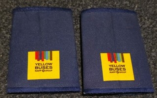 Yellow Buses Bournemouth. RATP Group. Uniform Epaulettes. HB