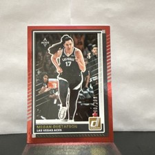 2023 Donruss Megan Gustafson Las Vegas Aces Red Parallel #260/299