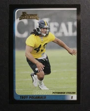 2003 Bowman #257 Troy Polamalu RC Pittsburgh Steelers *7017