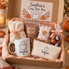 Personalised Cosy Boo Box Hamper Ready To Gift