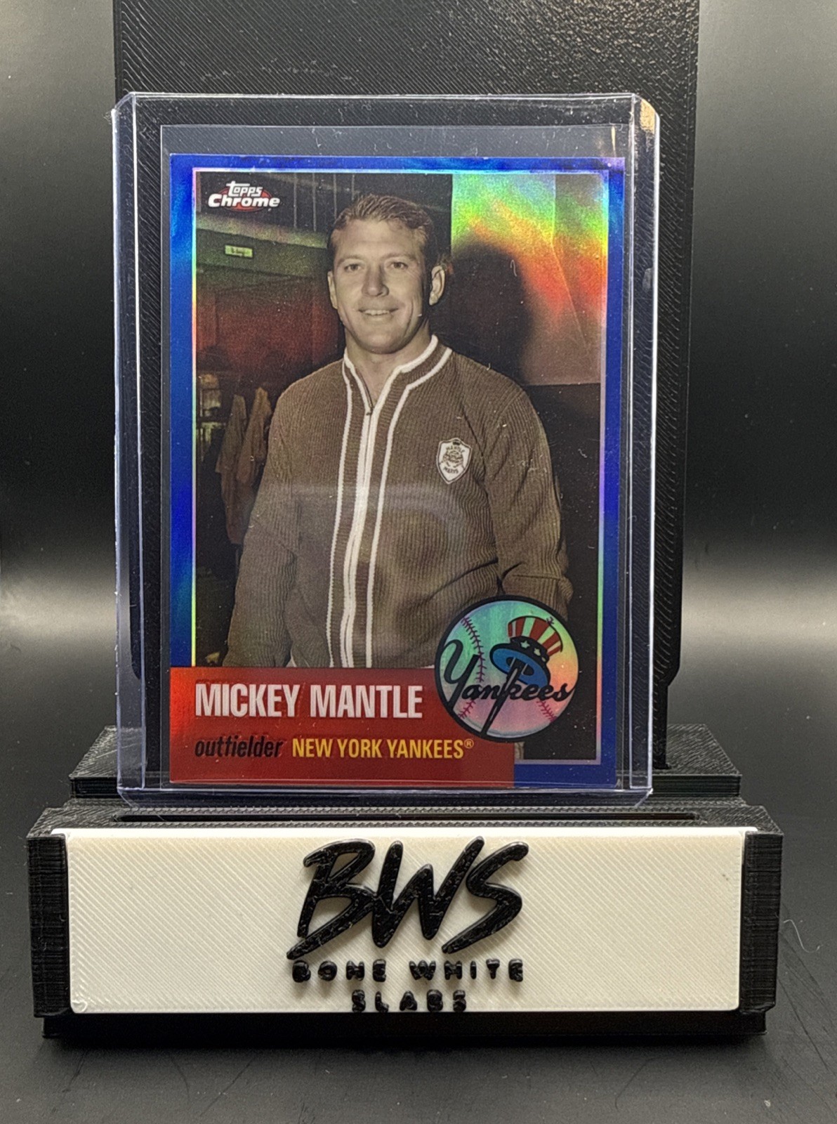 2007 Topps Chrome - The Mickey Mantle Story Mickey Mantle #MMS20 Blue Refractor