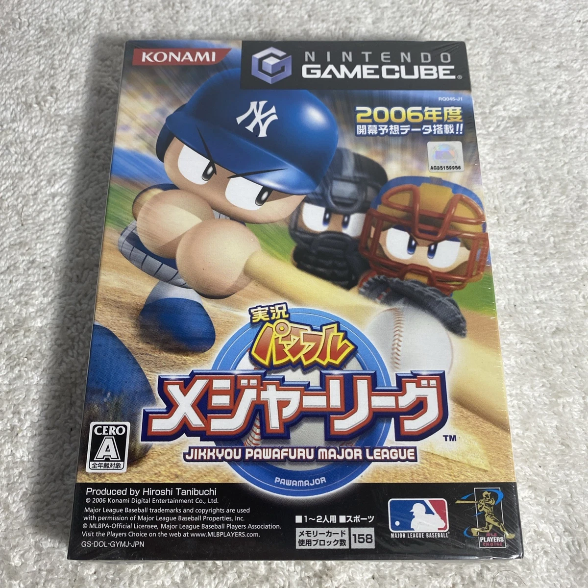 Nintendo GameCube Major League Baseball Sports Video Games for