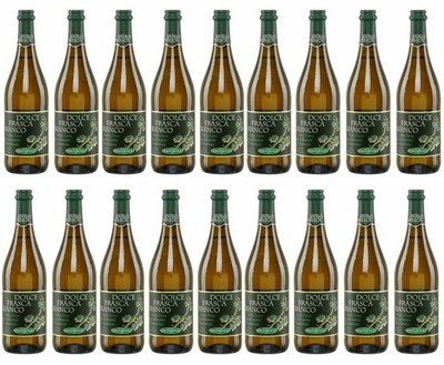 Dolce Frasca Bianco Caldirola 18x0,75l | Italienischer Weißwein | 5,5% Vol.