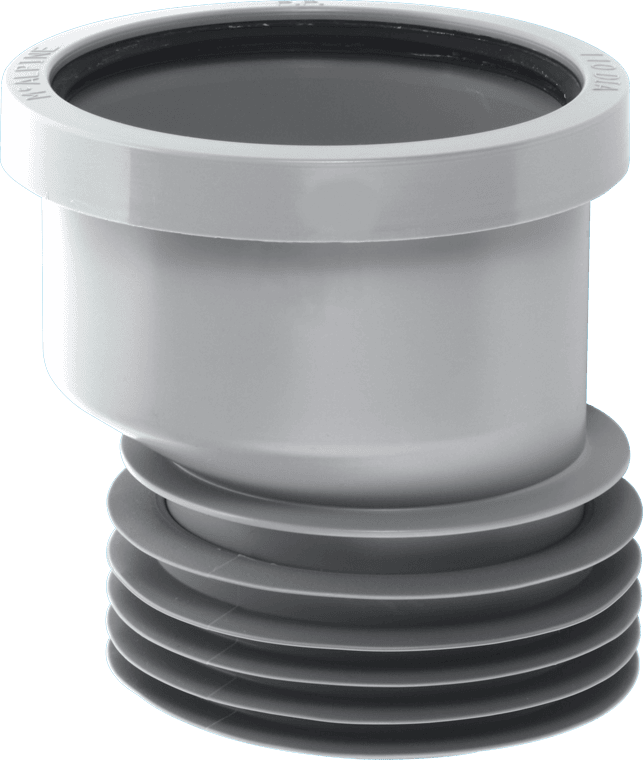 McAlpine DC1GR-OS 4""/110mm 14mm Offset Drain Connector For Drainage Systems