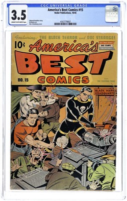 America's Best Comics #15 CGC 3.5 1945 4167779007