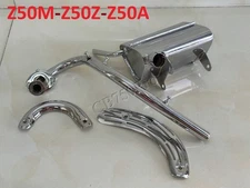 Honda Mini Trail Z50 Z50M Z50A Exhaust Muffler Chrome High Quality Monkey Z50Z