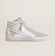 Golden Goose Women's Slide High Top Sneaker White Ice IT 36/ US 6 NWT $660