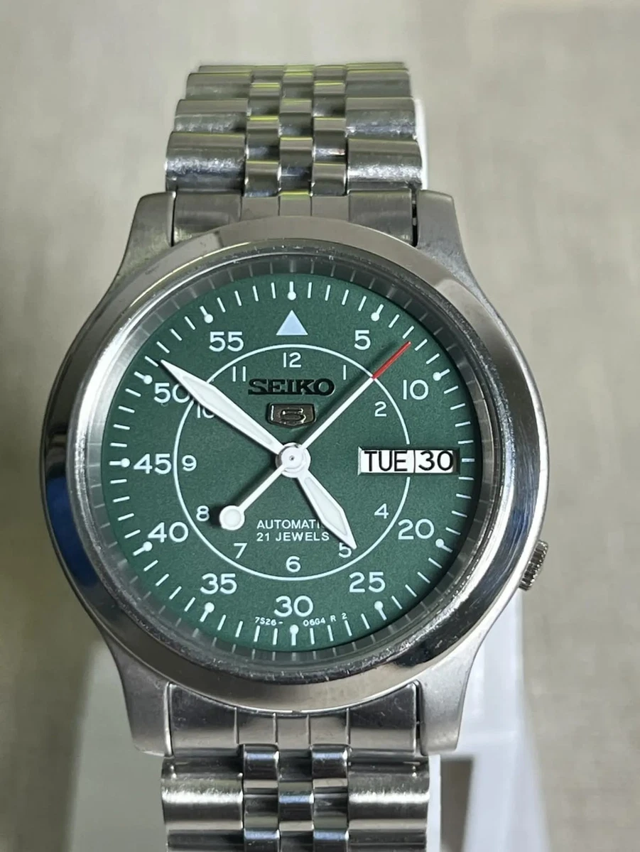 Seiko 5 21 Jewels Wristwatches for sale - eBay