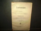 Brodbeck, Adolf: Zoroaster. Friedrich, ca. 1898