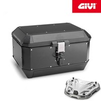 Koffer [Givi] Trekker 56LT + Platte Suzuki DL 650 V-Strom 2017 2018