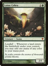 Lotus Cobra [Zendikar] Magic MTG