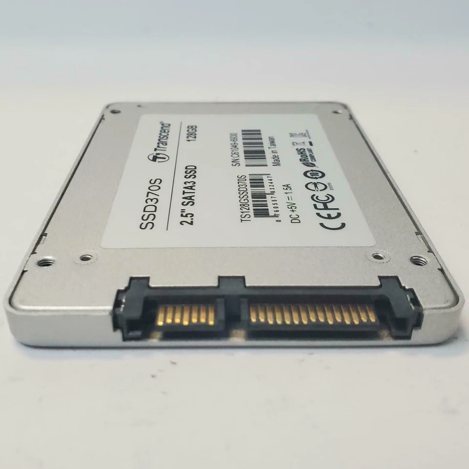 TRANSCEND TS1TSSD370S 128GB 2.5" SATA Internal SSD | Grade A - Image 2 of 2
