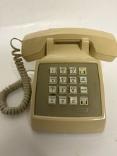 AT T 100 Push Button Desk Phone Early 1990s 