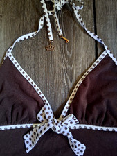 Vintage Juicy Couture Terry Tankini Top Brown...