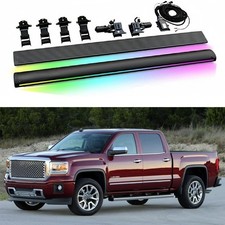 2pcs Electric Running Boards Power Side Steps Fits For Gmc Sierra 1500 2014-2018