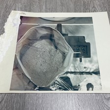 Original 1971 Apollo 15 NASA Lunar Soil Photograph Moon Sample Rocks 8x10" MH JD