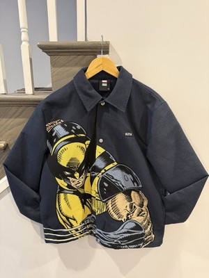 KITH x Marvel X-men Wolverine Tapestry Jacket