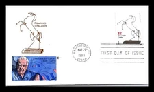 ALEXANDER CALDER MOBILE ART SCULPTURE REARING STALLION COVERCRAFT 1998 FDC  +INF