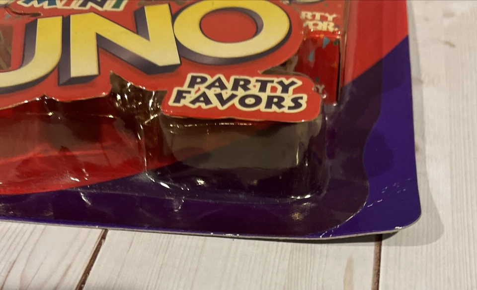 2004 Mini Uno Party Favor Travel Card Game (4 Pack) Brand New Sealed - Rare - Image 4 of 4
