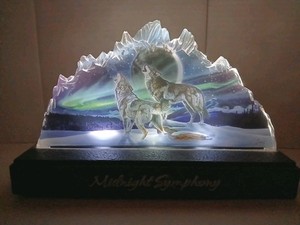 Midnight Symphony 3rd Issue #A1132 Mountain Monarchs Wolves by AL Agnew Rare