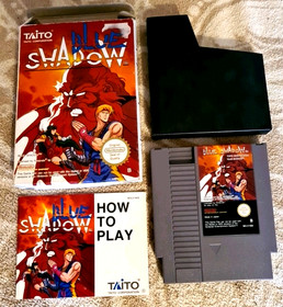 Blue Shadow NES Supergame aus 1991 Vollst&auml;ndig im Sammlerzustand (Seltenheit)