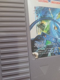 nes nintendo carts boulder dash top gun