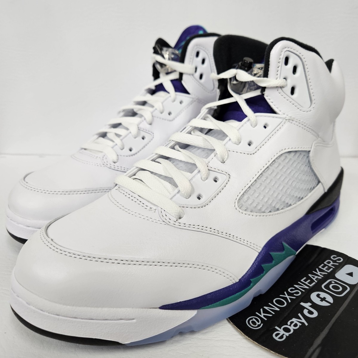 Nike Air Jordan 5 Retro OG White Grape 2025 HQ7978-100 Men