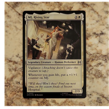 Wizards Magic: The Gathering MJ, Rising Star Marvel Uncommon Legendary Creature…