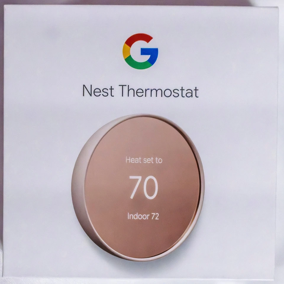 Google Nest Termostato Inteligente Programable Wi-Fi - Arena - Nueva Caja Abierta Foto 2 de 3