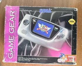 Recapped SEGA Game Gear In Box w/ Instructions & Game ￼