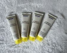 Lot of 4 Supergoop Unseen Sunscreen SPF 50 Travel Size 0.34 oz Each