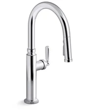 Kohler Edalyn Studio McGee K-28358-CP Pull Down Spray Kitchen Faucet Chrome NEW