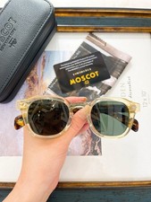 MOSCOT Sunglasses DOLT Acetate Unisex Eyewear Free Case 46-23-145 FLESH FORTOISE