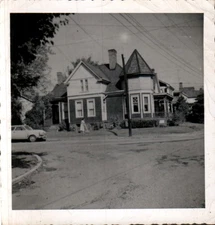 Vintage 1956 Trenton South River Photograph House Street Scene