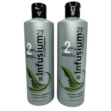 (2) Infusium 23 Conditioner w/ i-23 Complex Step 2 Repair Renew 16 oz New