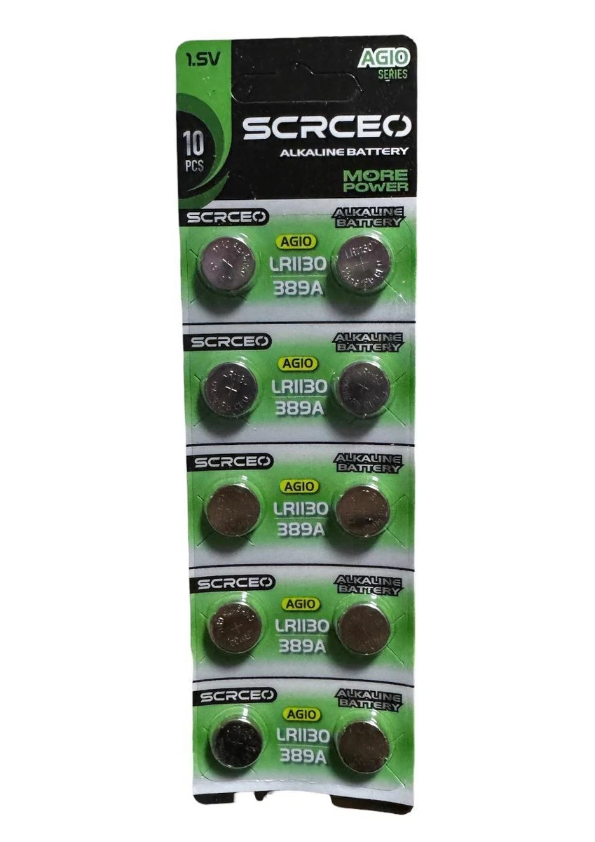 Blister Da 2 Pile Alcaline Duracell 1,5V Elemento A Bottone | Leroy Merlin