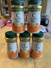 5-Pack Nature  s Bounty Vitamin C Gummies 250mg Each - 240 Count - EXP 06/2026 