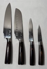 4Pcs  Knife Set,  Japanese VG10 Damascus Steel