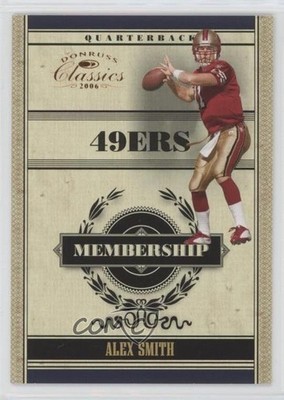 2006 Donruss Classics Membership /1000 Alex Smith #M-2 5qi