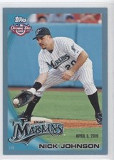 2010 Topps Opening Day Blue 593/2010 Nick Johnson #80 0a1