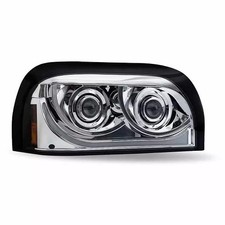 Freightliner Century LED Projector Headlight Assembly-Chrome Passenger Side