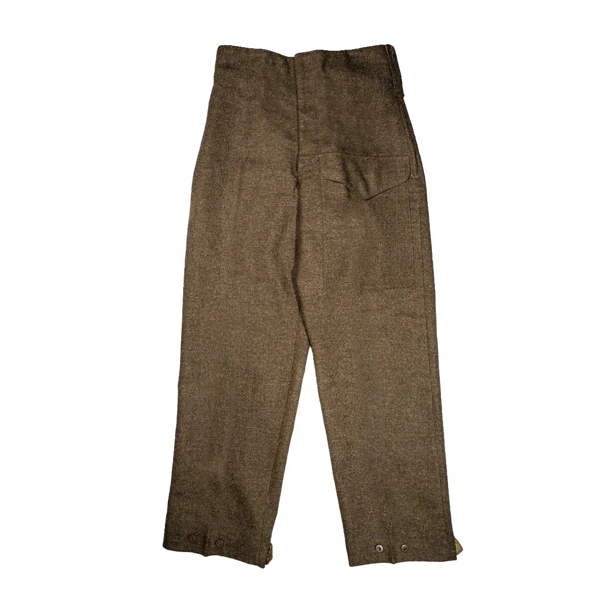 Brown 100% Wool Vintage Pants for Men for sale | eBay