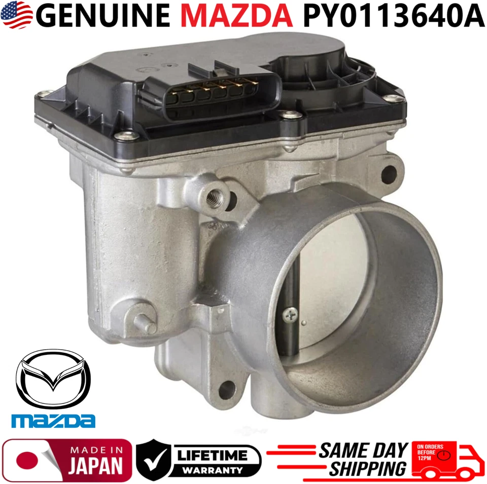 OEM GENUINE MAZDA Throttle Body For 2014-2018 Mazda 3 6 CX-5 2.5L I4, PY0113640A - Image 2 of 4