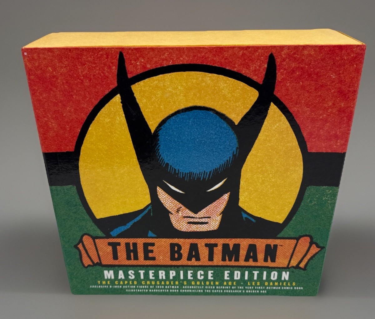 DC Comics Batman Masterpiece book & 1ST Issue reprint! NO FIGURE