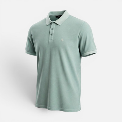 Mavi Men's T-Shirts Polo Shirt Aquifer, Turquoise, L