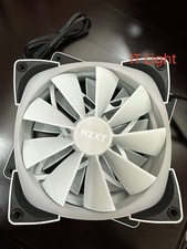 NZXT AER RGB 2 140mm RGB Fluid Dynamic Bearing PWM Fan-WHITE-Single sale