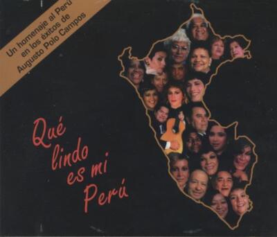 Que Lindo Es Mi Peru 2-Disc MUSIC AUDIO CD classic songs south american country!