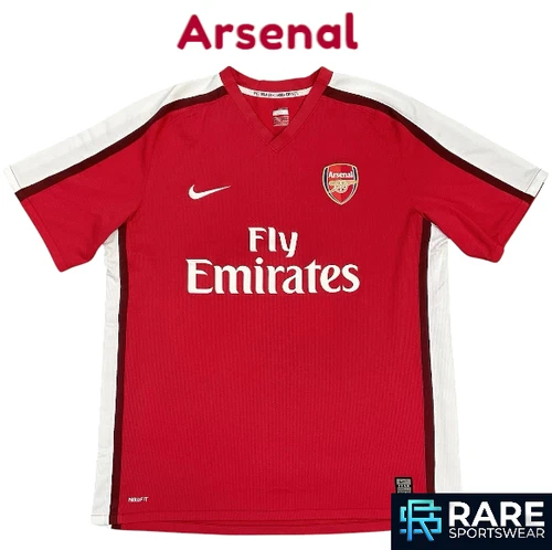 ARSENAL 2008-10 HOME FOOTBALL SHIRT XL ADULT (V GOOD) NIKE CODE 287535-614