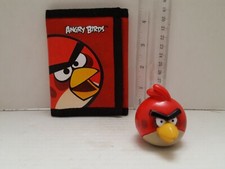 Trifold Wallet - Angry Birds - Red Bird Gift Toys Lot of 2- Fast Shipping