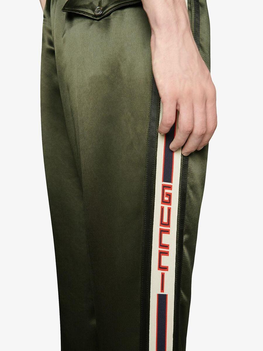 890 Gucci Acetate Silk Pants 52 Bottoms Track Trousers 890 Gucci Acetate Silk Pants 52 Bottoms Track Trousers